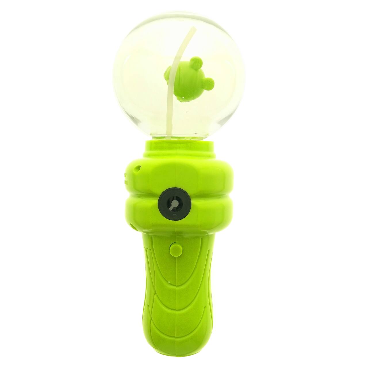 7.5" Green Bubble Gun with Floating Frog by Creatology™